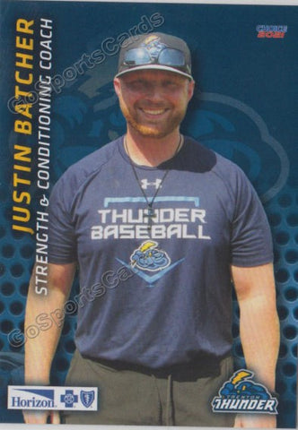 2021 Buffalo Bisons Trenton Thunder Justin Batcher