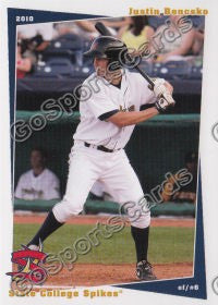 2010 State College Spikes Justin Bencsko