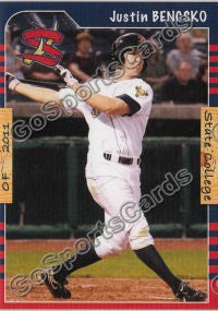 2011 State College Spikes Justin Bencsko