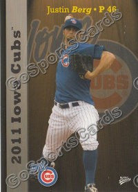 2011 Iowa Cubs Justin Berg