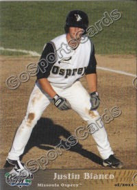 2011 Missoula Osprey Justin Bianco