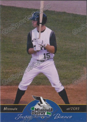 2013 Missoula Osprey Justin Bianco