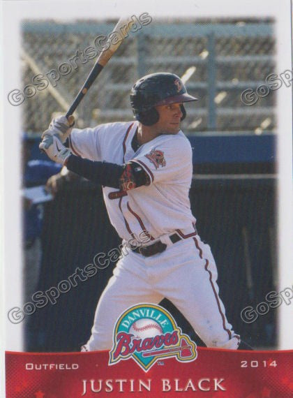 2014 Danville Braves Justin Black