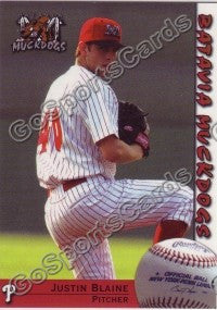 2005 Batavia MuckDogs Justin Blaine