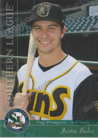 2015 Southern League Top Prospect Justin Bohn
