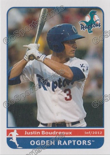2012 Ogden Raptors Justin Boudreaux