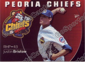 2009 Peoria Chiefs Justin Bristow