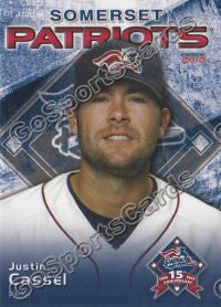 2012 Somerset Patriots Justin Cassel