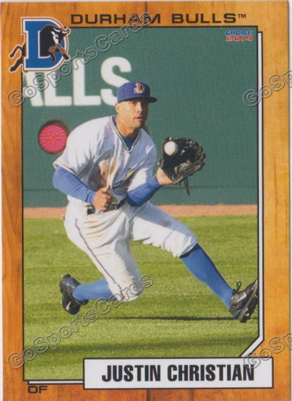 2014 Durham Bulls Justin Christian