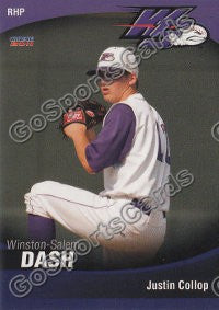 2011 Winston Salem Dash Justin Collop