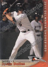 2011 Delmarva Shorebirds Justin Dalles