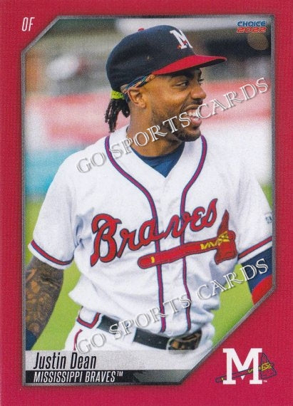 2022 Mississippi Braves Justin Dean