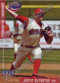 2010 Clearwater Threshers Justin De Fratus