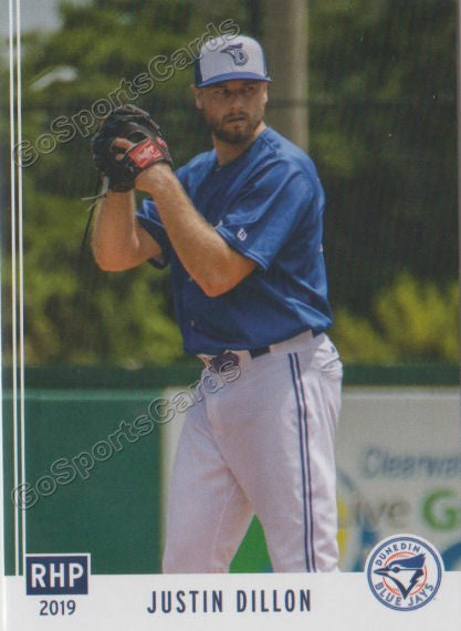 2019 Dunedin Blue Jays Justin Dillon