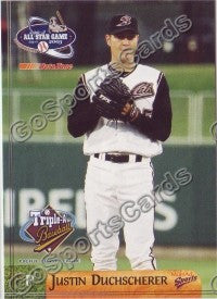 2003 Pacific Coast League All-Star Multi-Ad Justin Duchscherer
