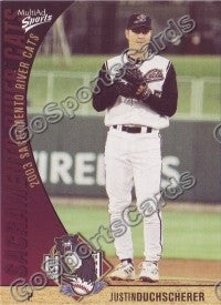 2003 Sacramento River Cats Multi-Ad Justin Duchscherer
