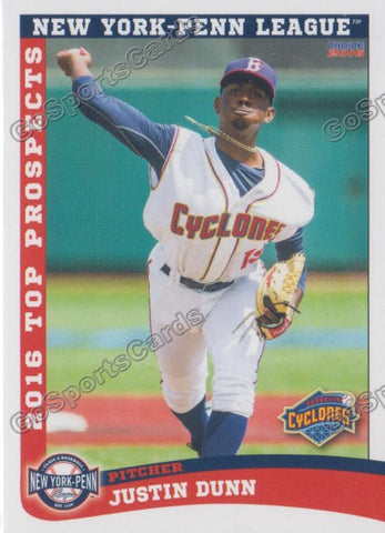 2016 New York Penn League Top Prospect NYPL Justin Dunn