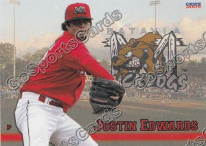 2009 Batavia Muckdogs Justin Edwards