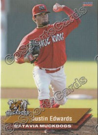 2010 Batavia Muckdogs Justin Edwards