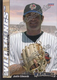 2011 Washington Wild Things Justin Edwards