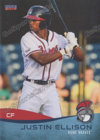 2016 Rome Braves Justin Ellison