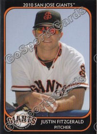 2010 San Jose Giants Justin Fitzgerald