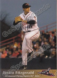 2011 Richmond Flying Squirrels Justin Fitzgerald