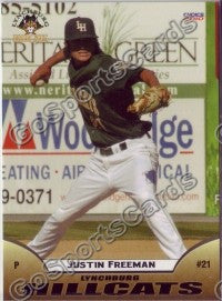 2010 Lynchburg HillCats Justin Freeman