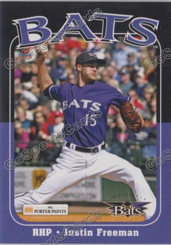 2013 Louisville Bats Justin Freeman