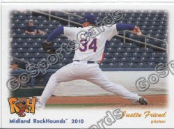 2010 Midland RockHounds Justin Friend