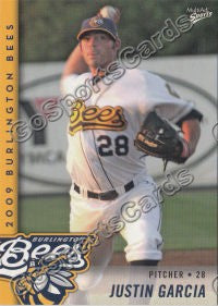 2009 Burlington Bees Justin Garcia