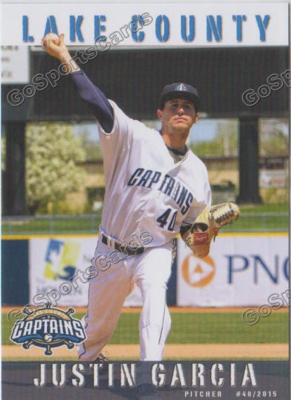 2015 Lake County Captains Justin Garcia