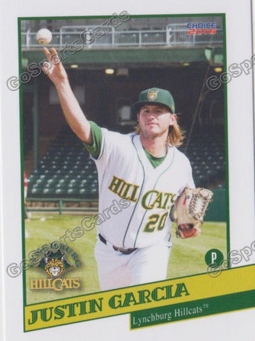2016 Lynchburg Hillcats Justin Garcia