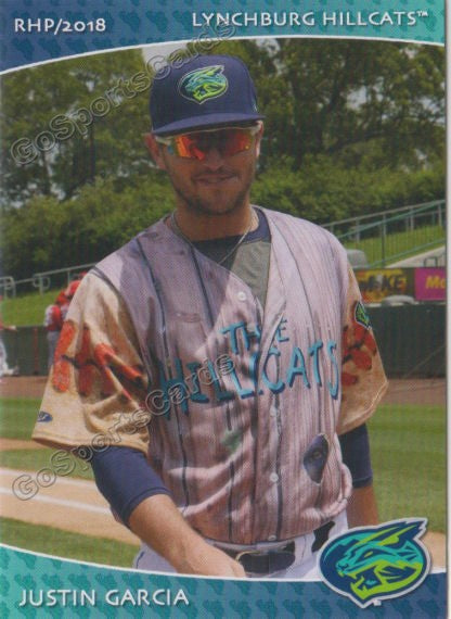 2018 Lynchburg Hillcats Justin Garcia