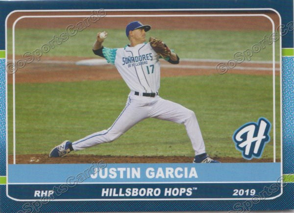 2019 Hillsboro Hops Justin Garcia