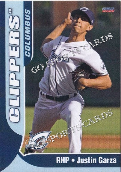 2022 Columbus Clippers Justin Garza