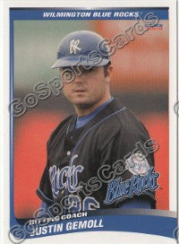 2009 Wilmington Blue Rocks Justin Gemoll