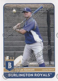 2012 Burlington Royals Justin Gemoll