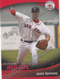 2012 Pawtucket Red Sox Justin Germano