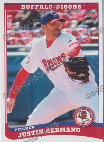 2013 Buffalo Bisons Justin Germano