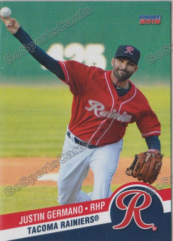 2015 Tacoma Rainiers Justin Germano