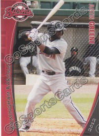 2012 Birmingham Barons Justin Greene