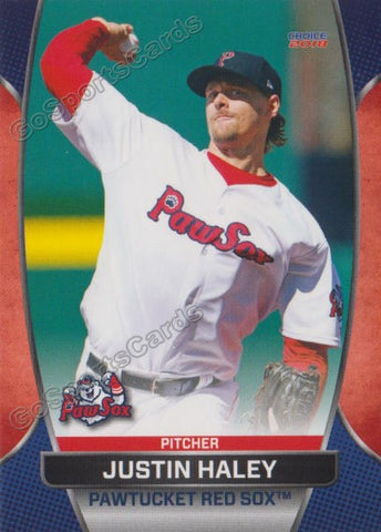 2018 Pawtucket Red Sox Justin Haley