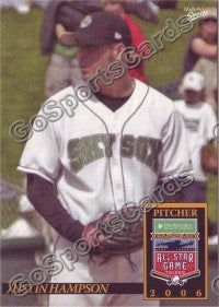 2006 Pacific Coast League All-Star Game Multi-Ad Justin Hampson