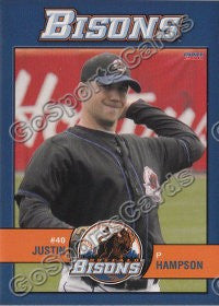 2011 Buffalo Bisons Justin Hampson