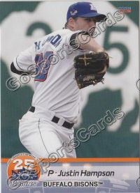 2012 Buffalo Bisons Justin Hampson