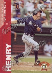 2007 New York Penn League Top Prospects Justin Henry