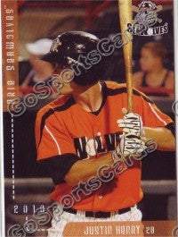 2010 Erie SeaWolves Justin Henry