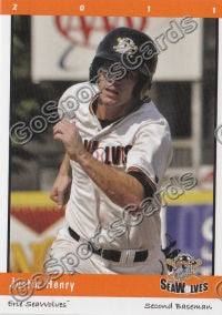 2011 Erie Seawolves Justin Henry