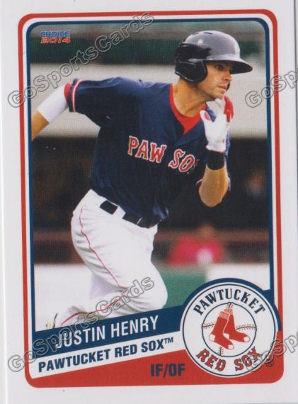 2014 Pawtucket Red Sox Justin Henry
